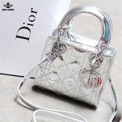 dior bag with silver hardware|christian Dior lady bag price.